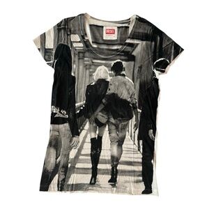 The DIESEL butt squeeze Tee